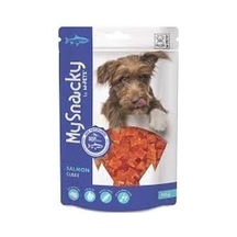 M-pets My Snacky Salmon Cubes Köpek Ödülü 80gr