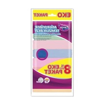 8'li Paket Mikrofiber Temizlik Bezi Açık Bej
