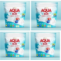 Aquabor Doğal Mineralli 4 Paket Bulaşık Tableti L 4 30 Kapsül