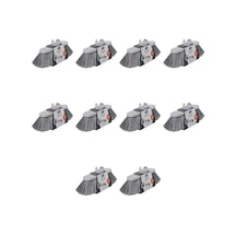 Titiz Tp-504 Battal Oto Yıkama Yer Cam Silme Temizleme Fırçası - 22 Cm. - 10 Adet