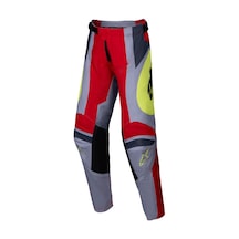 Alpinestars Youth Racer Melt Off-road Motosiklet Pantolonu Kırmızı Gri