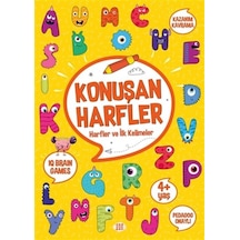 Konuşan Harfler - Harfler Ve İlk Kelimeler 4+ Yaş - Kyut-820123