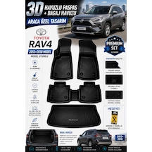 Toyota Rav4 2014 Model Uyumlu 3d Araca Özel Havuzlu Paspas+bagaj Havuzu Birebir Uyum