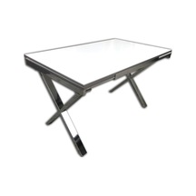 Bengimobilya Masa X Ayak Model Metal Transmisyon Nikelaj Dikdörtgen Kelebek Ya