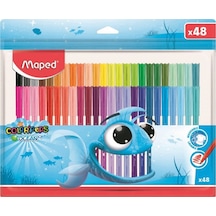 Color'peps Ocean Yıkanabilir Keçeli Kalem 48'li 845726 Karışık