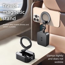 Cordial Siyah Manyetik Araç Telefon Tutucu - Seyahat Ve Ev Kullanımı İçin Ayarlanabilir