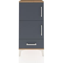 Arges Komodin 4 Raflı Tek Çekmeceli 2 Kapaklı 44x30x96 Çam-an... Çam