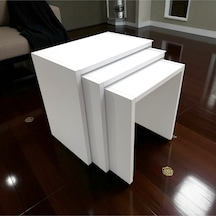 Asil Zigon Sehpa Beyaz