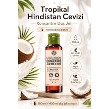 Konsantre Duş Jeli Tropikal Hindistan Cevizi 100 Ml - Doz Ayarlı Seyahat Boy Ekolojik Banyo Jeli Diğer