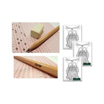 Faber-castell Natural Ösym Kurşun Kalemi 30"lu 2,5 B Faber-castell 100 Yp Çizgili Defter A4 3 Adet