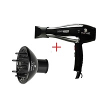 Profesyonel Fön Makinesi 3500 Turbo-siyah + Siyah