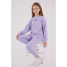 U.S. Polo Assn. U.s. Polo Assn Kız Çocuk Mor Eşofman Takımı Us2320-c-v1 Mor