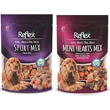 Reflex Sport Mix 150 G + Mini Kalp Mix 150 G Köpek Ödülü