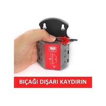 100'lü Yüksek Keskinlikte Sk5 Çelik Maket Bıçağı Yedeği Seti