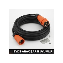 Rekorlu Araç Şarjı Uyumlu 6 Metre 3x4 Ttr Hes Veya Öznur Kablolu Tam Bakır Fişler Rekorlu Halojen Free Uzatma Seyyar - 921818305