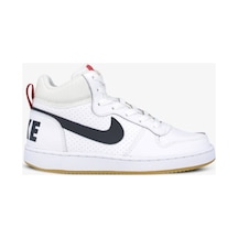 Nike Kadın Beyaz Court Borough Mid Spor Ayakkabısı 839977-107 Beyaz
