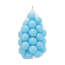 Bubble Pops 50' Li Top Havuzu Topları 7 Cm Ce Belgeli - Mavi
