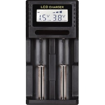 Powermaster 4.2 Volt 2 X 0.5 Amper Pil Şarj Cihazı Li-on Pil Şarj Aleti Aa Aaa Ni-mh 26650 18650 18350 17500