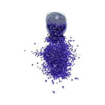 Epoksi Çalışmalarınız İçin Parlak Cam Kırıkları 2-4 Mm Mor 100 Gr