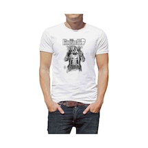 The Punisher Frank Castle Baskılı Beyaz Erkek Tshirt