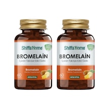 Shiffa Home Bromelain Takviye Edici Gıda 2 x 60 Tablet