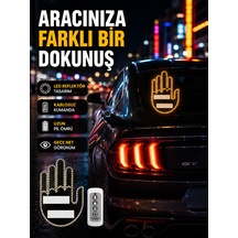 2025 Orijinal Led El Park Uyarı Sistemi Uzaktan Kumandalı - Lisinya Sarı