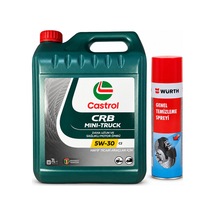 Castrol Crb Mını Truck C2 5w-30 7 L + Würth Balata Spreyi 500 ML