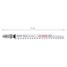 Bosch Expert Wood 2-Side Clean T 308 B Dekupaj Testere Bıçağı 3 Parça - 2608900550