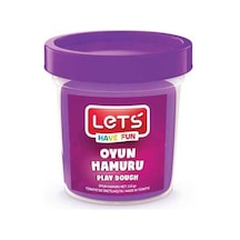 Lets Oyun Hamuru Tek Renk Mor 110 Gr L8440-9 Çok Renkli
