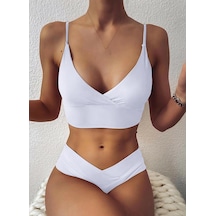 Çapraz Alt Üst Bikini Takım (551635082) Çok Renkli