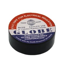 Globe 0.13mmx19mm İzole Bant 10'lu Siyah -353-