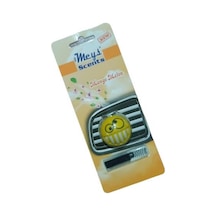Meys Sarı Emoji Havalandırma Klips Araç Oto Izgara Kokusu Mango