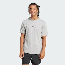 Adidas Essentials Small Logo Single Jersey Erkek Tişört C-adıjf1091e50a00 Gri