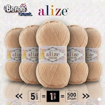 Cotton Gold - 964 Ten Melanj - 5'li Paket - 100gr/330m - Pamuklu Hırka Yelek Amigurumi İpi