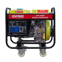 Gdg 4000 E Oto Model 4 Kva Marşlı Dizel Kabinsiz Otomatik Transfer Panolu Monofaze Jeneratör