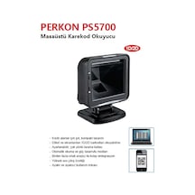 Perkon Ps5700 1d 2d Usb Karekod Masa Üstü Barkod Okuyucu