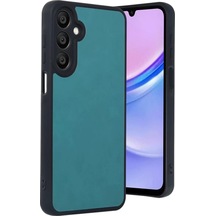 Newface Samsung Galaxy A55 5g Kılıf Aras Deri Kapak - Açık Yeşil