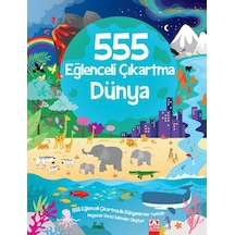 555 Eğlenceli Çıkartma - Dünya - Huvj-883675