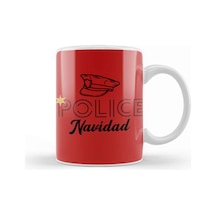 Police Gift İdea Funny Saying Quote Kupa Bardak Porselen No13486 Karışık
