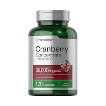 Horbaach Cranberry Concentrate Extract + Vitamin C 30,000mg 1... Aromasız