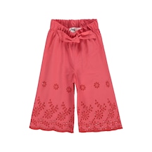 Civil Baby Paça Brodeli 6-18 Ay Pantolon - Kırmızı Koyu Nar