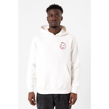 The Mentalist Red John Pocket Beyaz Erkek 3ip Kapşonlu Sweatshirt 001