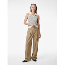 Koton Regular Fit Polo Yaka Kolsuz Çizgili Triko Bluz Siyah Çizgili 6sak30001ht Siyah Çizgili