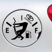 Toyota Yakıt Deposu Kapağı Oto Araba Sticker Çıkartma