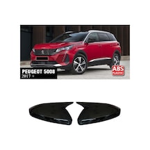 Peugeot 5008 Batman Yarasa Ayna Kapağı Piona Black Abs 2017+