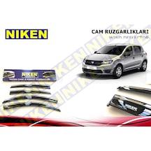 DACİA SANDERO STEPWAY KROMLU CAM RÜZGARLIĞI 4LÜ 2013-2020
