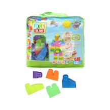 Play Blox 2991 Neon Renkler Mega Blok Seti 133 Parça Yeşil Çantalı