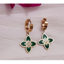 Giftworld Çelik Küpe Altın