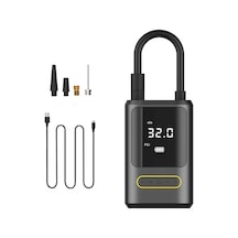 Gimp Taşınabilir Göstergeli Güç Bankası Usb & Type-c, El Feneri, Flaşör, Araç Lastik Hava Pompası