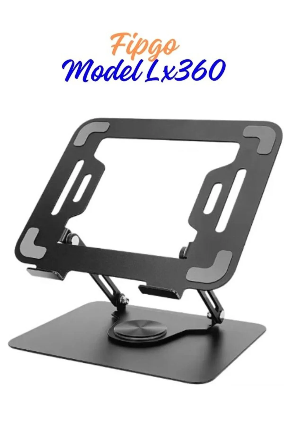 Model Lx360 Ayarlanabilir Katlanabilir 360 Derece Dönenmetal Notebook Laptop Yükseltici Stand